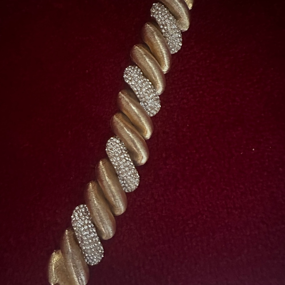 Gold and Silver Bracelet